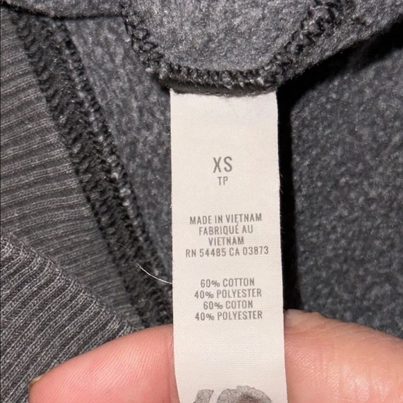 𝐀𝐄𝐑𝐈𝐄𝐒 𝐒PLIT 𝐒𝐈𝐃𝐄𝐒 𝐆𝐑𝐀𝐘 𝐒𝐖𝐄𝐀𝐓𝐒𝐇𝐈𝐑𝐓 - Picture 5 of 5